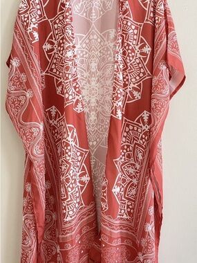 Breezy Lane Printed Kimono Cover-Up